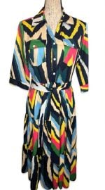 Gracia Dresses Gracia Abstract Print Dress Poshmark at Poshmark